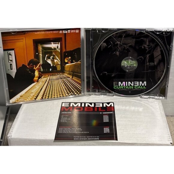 Eminem Curtain Call: The Hits CD Album With Parental Advisory - Picture 3 of 3